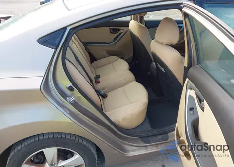 2013 Hyundai Elantra Gls from USA, damaged, VIN 5NPDH4AE8DH293201